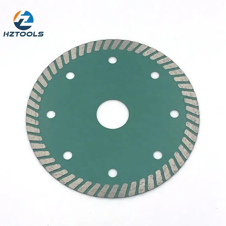 Hot pressed 4inch 105*10*1.4*20mm ultra thin tile diamond turbo circular saw blade.Porcelain ceramic tile diamond cutting disc.