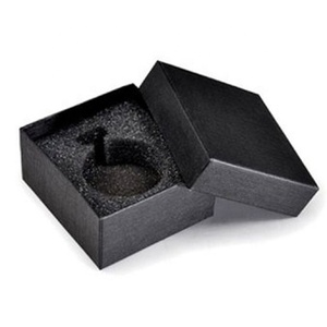 Boîte à <span class=keywords><strong>montre</strong></span> en papier noir de mode en gros pour <span class=keywords><strong>montre</strong></span> de poche - Product Image 6