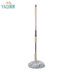 Alta calidad extensible algodón microfibra giro fregona como se ve <span class=keywords><strong>en</strong></span> la televisión con tubo de acero inoxidable - Product Image 1