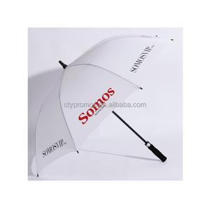 ร่มกอล์ฟขนาดใหญ่พิมพ์โลโก้ พร้อมสายสะพายไหล่ เปิดอัตโนมัติ - Product Image 5