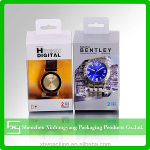 Alta calidad nuevo diseño único de alto brillo acabado plástico rolexity automático con la tarjeta de papel caja de reloj - Product Image 1