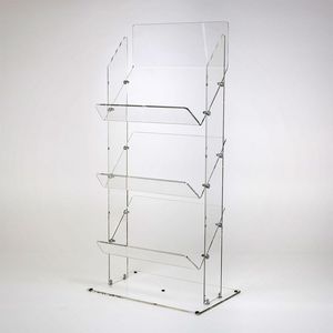 Rõ ràng Acrylic báo lá cải hiển thị đứng Acrylic Tạp Chí hiển thị chủ Rack perspex Tạp Chí đứng - Product Image 3