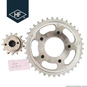 Sistema di trasmissione moto Brazil Market CB300 CRF230 BIZ XTZ250 modello Sprocket kit - Product Image 3