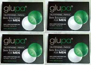 4 Glupa Glutathion Papaya Huid Whitening Zepen Voor Mannen 100G Elk