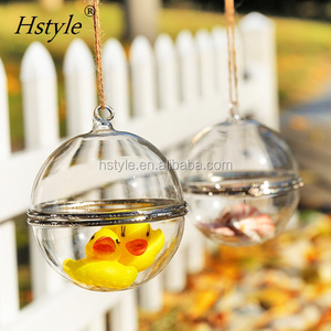 Wedding <strong>Glass</strong> Balls DIY Christmas Ornament Ball <strong>Glass</strong> Pendant <strong>Open</strong> Filled Xmas Tree Decoration (Only <strong>Glass</strong>) Party Event SSD117 - Product Image 5