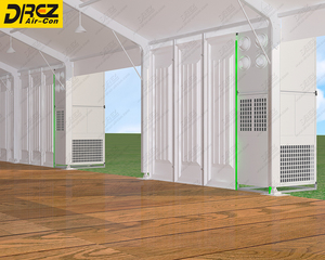 Ar condicionado portátil barato 38kw, ar condicionado grande 7500m 3/h sem água a partir da china drez - Product Image 4