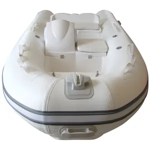 יוקרה ספורט סירת RIB360 סירות מירוץ FRP 360 סירה מתנפחת נוקשה עם MP3 רמקול