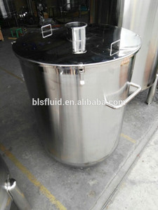 Serbatoio di stoccaggio industriale barile di <span class=keywords><strong>vino</strong></span> mobile in acciaio inossidabile da 200 litri - Product Image 4