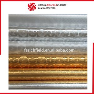 कारखाने के निर्माण पीवीसी Soild धातु Nonwoven सोने मेज़पोश उभरा टेबल कपड़ा - Product Image 6