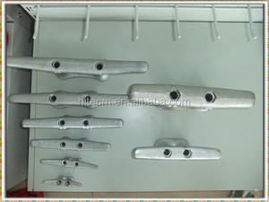 Cornamusa Marina galvanizada para amarre de barco de hierro, cornamusa de muelle, tacos marinos - Product Image 6