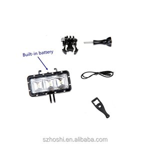 Accesorios de Iluminación Subacuática para Buceo, Luz LED Sumergible + Batería y Soporte de Hebilla para <span class=keywords><strong>GoPro</strong></span> Session/Hero4/3+/3/5/<span class=keywords><strong>6</strong></span> - Product Image 5