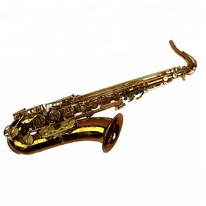 Tide Âm Nhạc Chuyên Nghiệp Sơn Mài Vàng Đậm Đức Đồng Tenor Saxophnoe R54 Loại Với Phím Cao F #