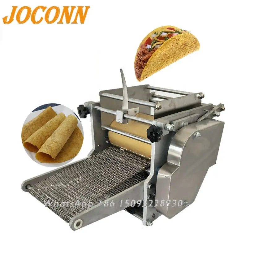 Otomatis 10 Inch Tepung Tortilla Pembuat/Bahasa Arab Roti Pita Membuat Mesin/Chapatti Roti Lini Produksi