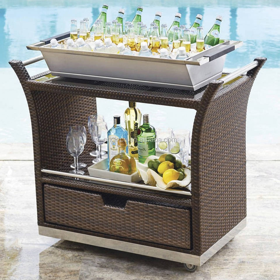 Pool Table Trolley - Elegant Outdoor Furniture Solution