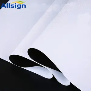 Allsign 2022 הטוב ביותר באיכות Scrim ויניל רול חומר סין יצרן פרסום 440 Gsm Frontlit PVC להגמיש באנר