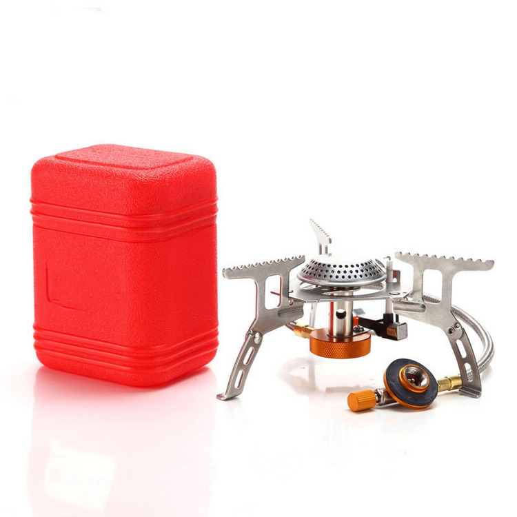 Складная газовая горелка, 3500 Вт, мини-легкая уличная портативная Туристическая газовая горелка для кемпинга и походов