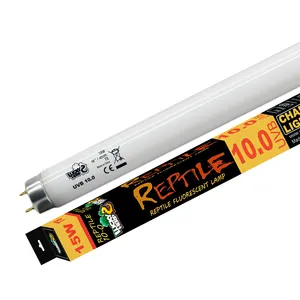 G13 14w 15w 18w 25w 30w 36w 5.0 10.0 reptile fluorescent light t8 uvb tube