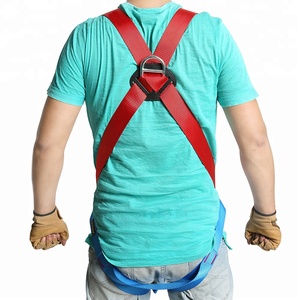Harnais de sécurité complet XINDA, <span class=keywords><strong>ceinture</strong></span> réglable en polyester haute résistance, travaux de construction en plein air, escalade, <span class=keywords><strong>protection</strong></span> contre les chutes - Product Image 5
