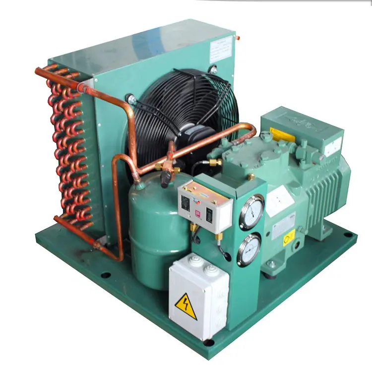 3HP open type air cooled condensing unit rotary compressor condensing units