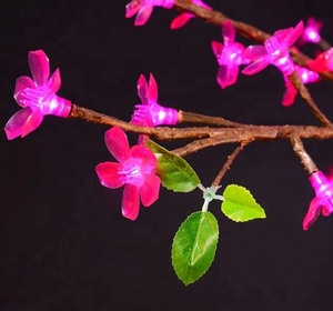 Outdoor Garden Landscape Christmas Festive Decoration 10ft Artificial RGB Color Changing Cherry Blossom <strong>LED</strong> <strong>Tree</strong> <strong>Light</strong> IP65 - Product Image 6