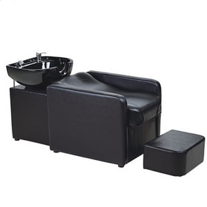 Salon şampuan lavabo ile fiberglas taban ve seramik yıkama kase BX-6103 - Product Image 1