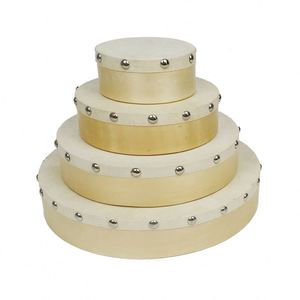 Nghề Nhạc Cụ Truyền Thống Trung Quốc Làm Bằng Tay Bằng Gỗ 8 ''Trống Nhạc Cụ Bộ Gõ Tay Trống - Product Image 5