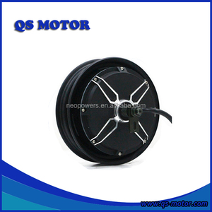 Moteur <span class=keywords><strong>QS</strong></span> 10 pouces <span class=keywords><strong>4000W</strong></span> 72V pour trottinette électrique, moteur de moyeu de roue (50H) type V2, moteur CC sans balais - Product Image 6