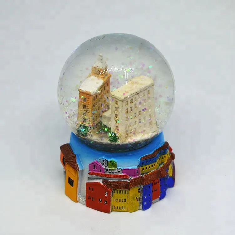 Valsaï — Globe de neige en cristal polyrésine, 10 pièces, fait à la main, Souvenir du japon