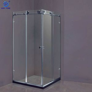 <span class=keywords><strong>Mampara</strong></span> <span class=keywords><strong>de</strong></span> Ducha <span class=keywords><strong>de</strong></span> Vidrio Templado Cuadrada <span class=keywords><strong>de</strong></span> 4 Paneles sin Marco KMRY, Diseño Deslizante <span class=keywords><strong>de</strong></span> Esquina para <span class=keywords><strong>Baño</strong></span> <span class=keywords><strong>de</strong></span> Hotel, Cabina <span class=keywords><strong>de</strong></span> Ducha - Product Image 1