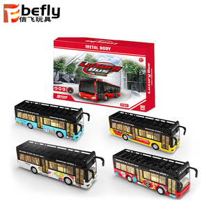 Fantastico Piccolo <span class=keywords><strong>Autobus</strong></span> <span class=keywords><strong>Giocattolo</strong></span> in Lega Pressofusa per Ragazzi - Product Image 2