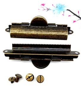 Luxury 70mm 110mm Vintage Ribbon Gold Rose Gold Bronze Colorful Metal Spring Clip Magnet Teeth Clip <strong>Clipboard</strong>