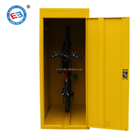 Muebles de exterior, herramientas para patio trasero, casa, herramientas de jardín, cobertizo de almacenamiento, armario de bicicleta de acero, armario de bicicleta, armario de bicicleta de metal