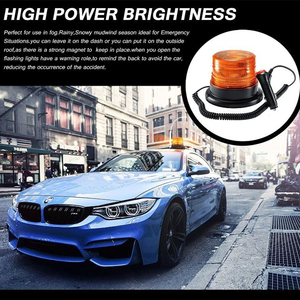 Siêu giá rẻ Xe Tải Xe Ô Tô Xe Xe Buýt Trường Học DẪN Xoay Đèn Hiệu Cảnh Báo Ánh Sáng - Product Image 6