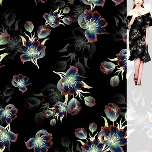 Polyester custom design in existence print fabric