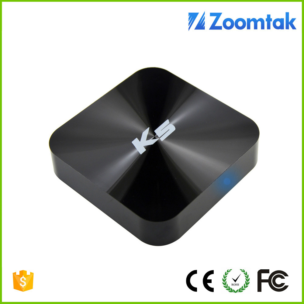 K5 Zoomtak Amlogic S805 Android 4.4 KODI 15.2 polaco tv box