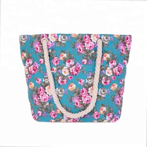 Di promozione di alta qualità su tela di cotone di vendita calda di <span class=keywords><strong>lusso</strong></span> borsa da spiaggia - Product Image 2