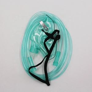 מסכת חמצן עם צינור באורך מותאם אישית במבצע חם, עם מסכת נבולייזר, מסכת אירוסול - Product Image 1