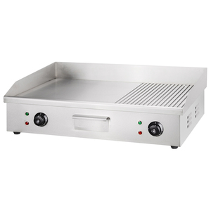 Sản xuất Nhà Hàng Nhà Bếp 700 Series Được Xây Dựng Vỉ Nướng Điện Với 2/3 Bằng Phẳng Và 1/3 Nướng Thịt Nướng Ngoài Trời Máy - Product Image 4