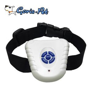 Collar de perro de nailon ajustable con sensibilidad de alta calidad con función de parada de golpes y ladridos cintas decoradas sostenibles y ecológicas - Product Image 2