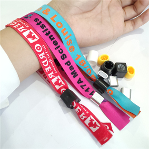Pulseras Tejidas de Tela Elástica Impresas, Económicas, Coloridas, de Diseño Moderno, Populares, Promocionales, Ecológicas y Lavables, en Oferta - Product Image 5