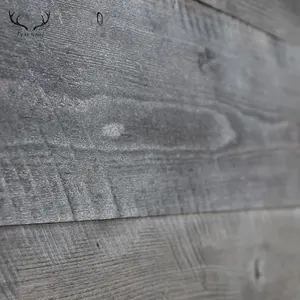 דקורטיבי קיר פנלים 3D לבני עץ קירות, קיר קליפה אריחי
