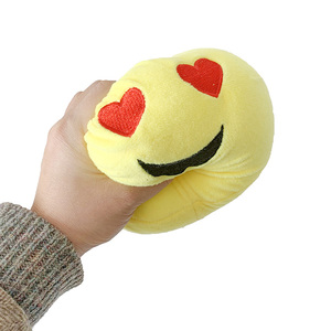 2019 nuevo diseño amarillo ronda de dibujos animados <span class=keywords><strong>Mini</strong></span> algodón emoji Juguetes - Product Image 6
