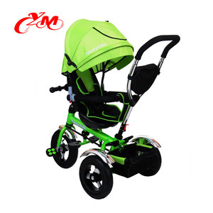 Mode Vert un ans tricycle/multifonction 4 en 1 enfants tricycle peut Rotation siège/approvisionnement d'usine OEM bébé tricycles - Product Image 1