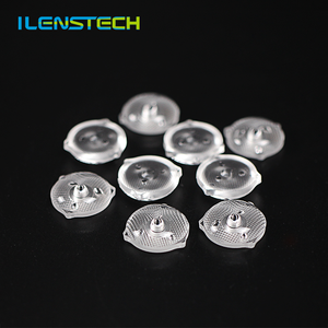 Ilenstech lente led pmma, 17mm, 160 graus, smd, lente 2835 para propaganda, sinal de luz de fundo para tv