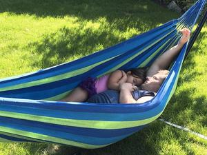<span class=keywords><strong>Hamac</strong></span> de Camping brésilien, lit-balançoire pour deux personnes, léger et Portable, pour plage, Camping en plein air, - Product Image 5