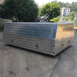Kanopi UTE Buatan Aluminium 4X4 Berkemah dengan Jerry Can dan Sarung Ban Cadangan - Product Image 2