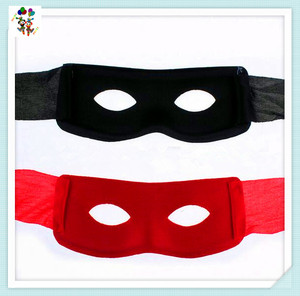 Disfraz de <span class=keywords><strong>bandido</strong></span> personalizado barato Máscaras de fiesta de disfraces de color negro 2017 - Product Image 3