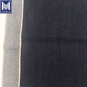 662802E الجملة لفات من 100% العضوية طويل التيلة القطن تشوه سلوب الثقيلة 17oz selvedge الدنيم النسيج ل جينز رجالي السترات - Product Image 3
