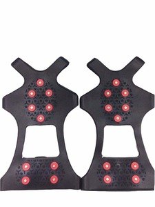 Crampons à <span class=keywords><strong>glace</strong></span> à 10 pointes antidérapants pour <span class=keywords><strong>la</strong></span> randonnée en montagne et <span class=keywords><strong>la</strong></span> marche ou l'escalade <span class=keywords><strong>sur</strong></span> surface glacée - Product Image 6