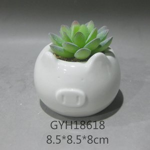 <span class=keywords><strong>Amazon</strong></span> Offre Spéciale mini succulentes en céramique pots <span class=keywords><strong>de</strong></span> fleurs pour décor <span class=keywords><strong>de</strong></span> table - Product Image 2